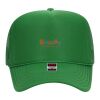 OTTO Cap 5 Panel High Crown Mesh Back Trucker Hat Thumbnail